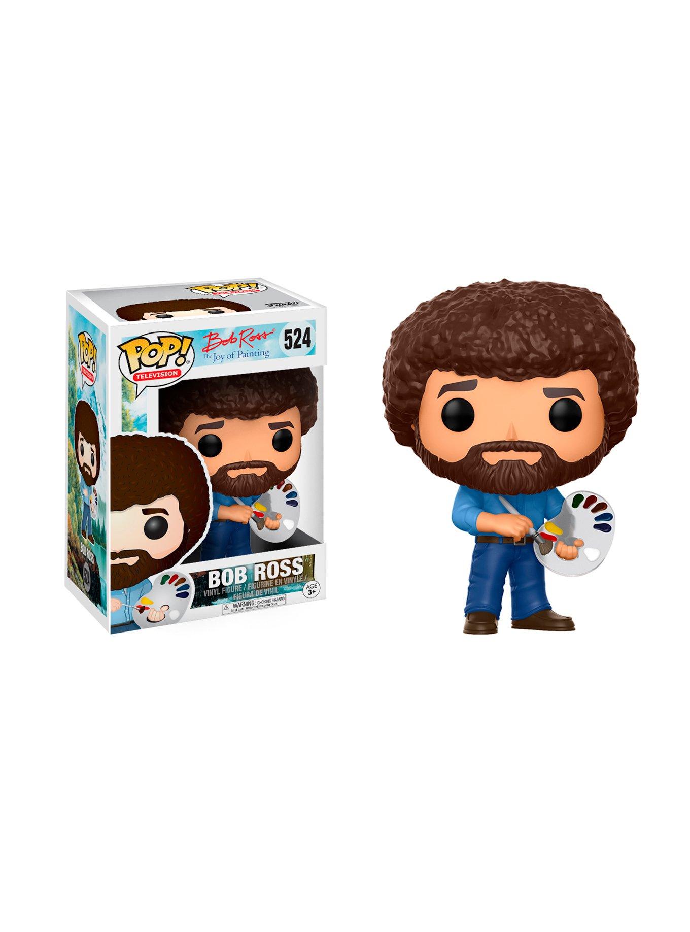 Funko Bob Ross - The Joy of Painting Pop! Television Bob Ross Vinyl Figure, , hi-res