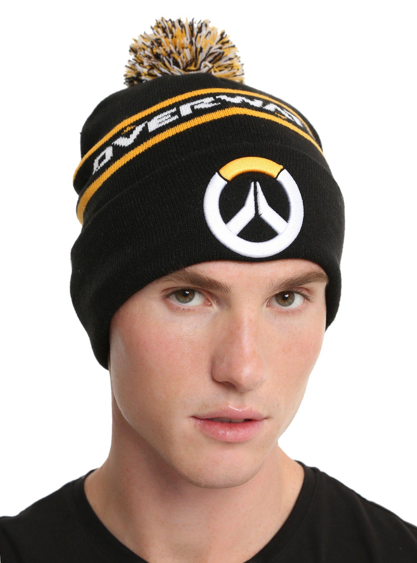 Overwatch Logo Pom Beanie, , hi-res