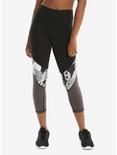 The Nightmare Before Christmas Sally Girls Active Capris, BLACK-WHITE, hi-res