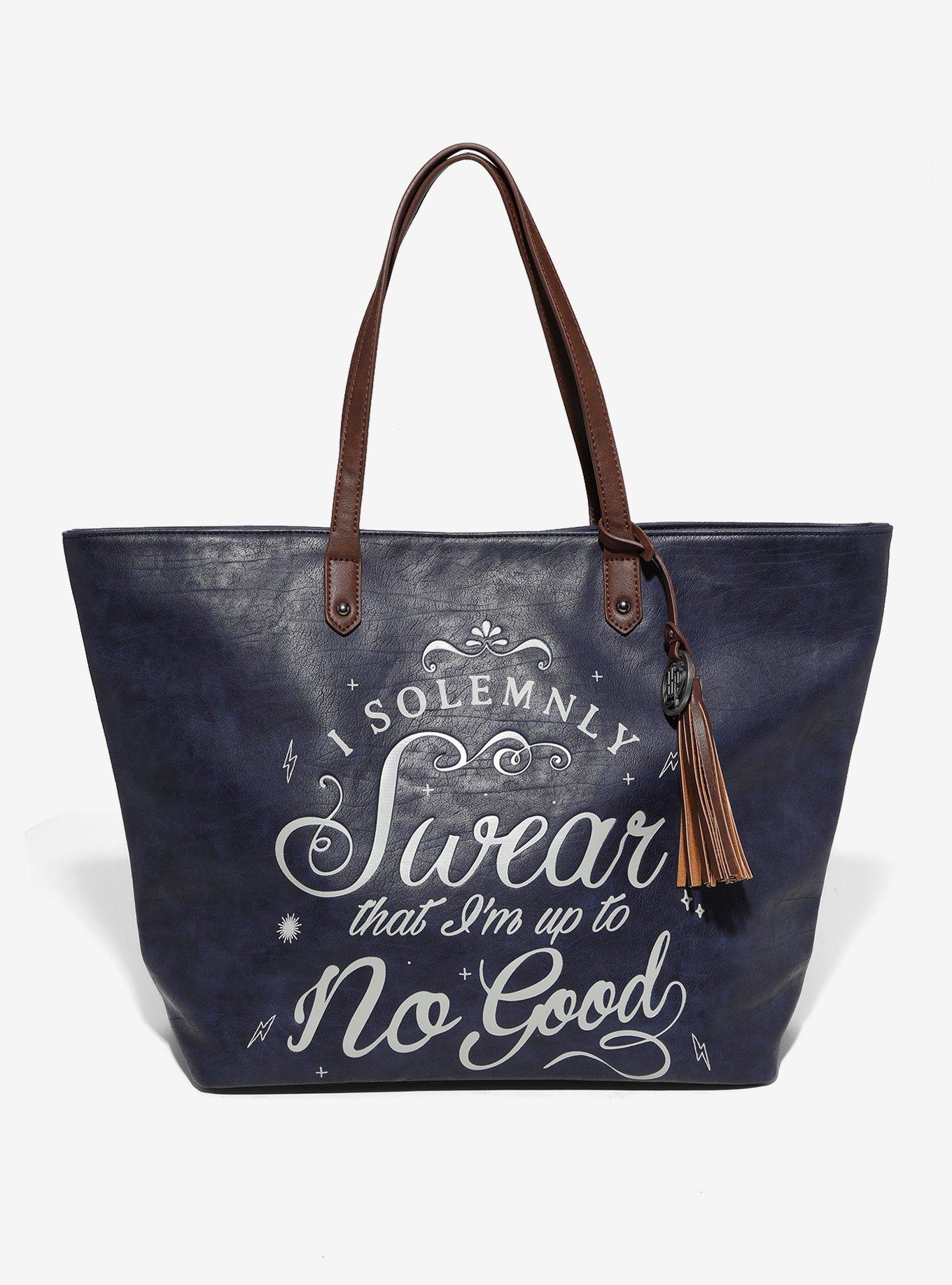 Harry Potter Solemnly Swear Tote - BoxLunch Exclusive, , hi-res