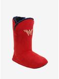 DC Comics Wonder Woman Slipper Boots, RED, hi-res