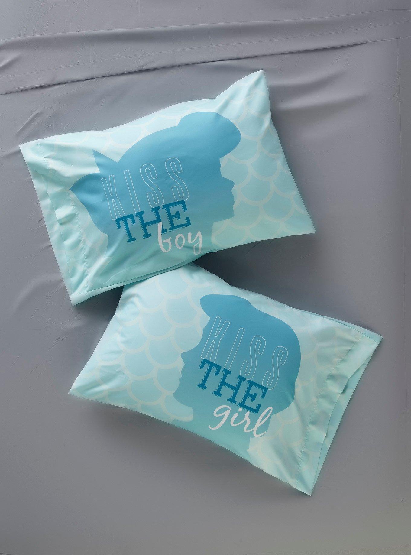 Disney The Little Mermaid Kiss Pillowcase Set, , hi-res