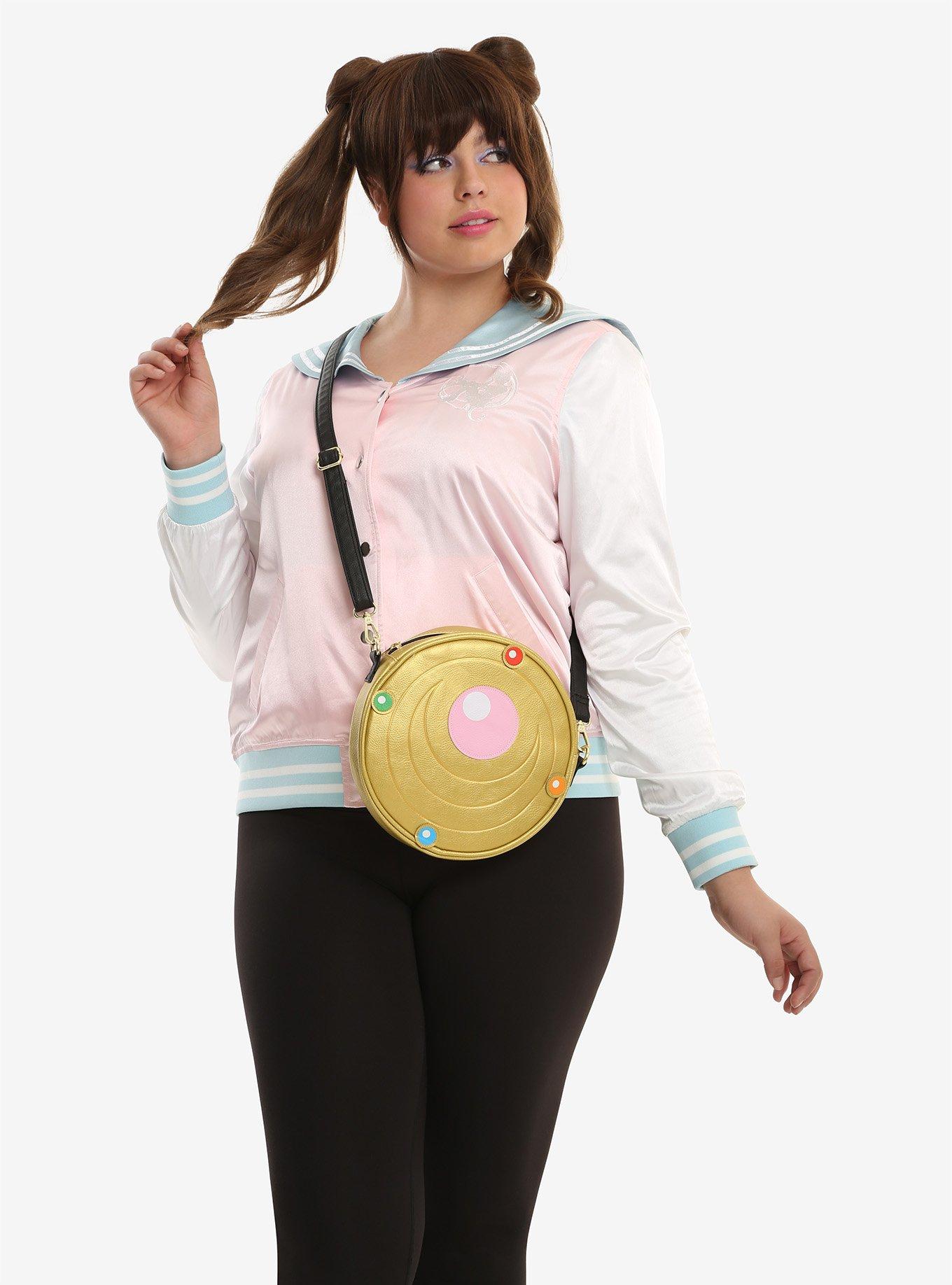 Loungefly Sailor Moon Transformation Brooch Crossbody Bag