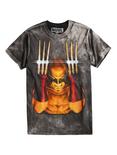 Marvel Wolverine Alex Ross Visions: Wolverine T-Shirt, TIE DYE, hi-res
