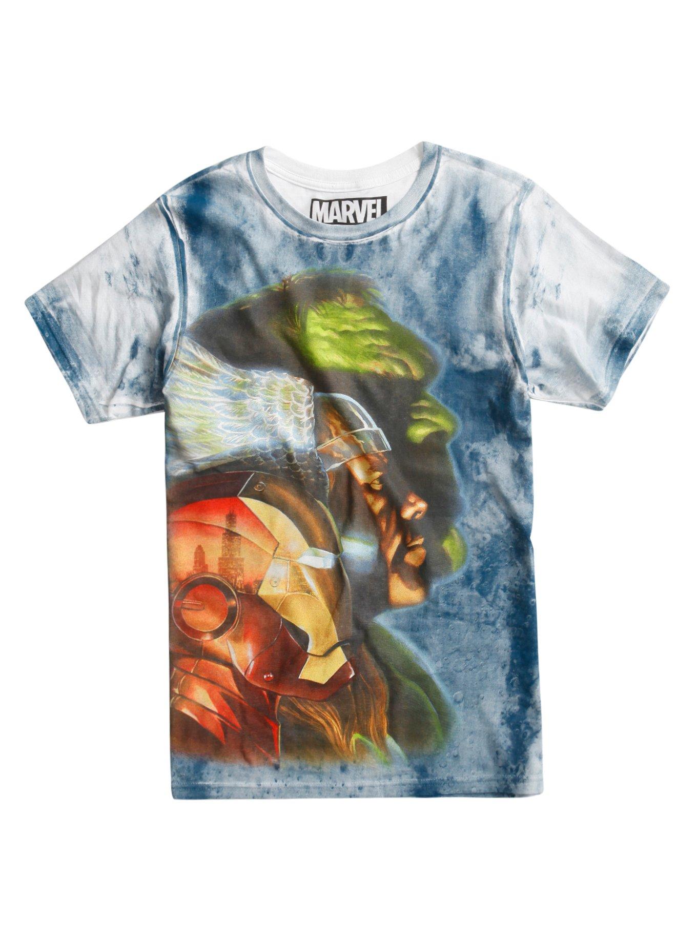 Marvel Avengers Alex Ross First Avengers T-Shirt, TIE DYE, hi-res