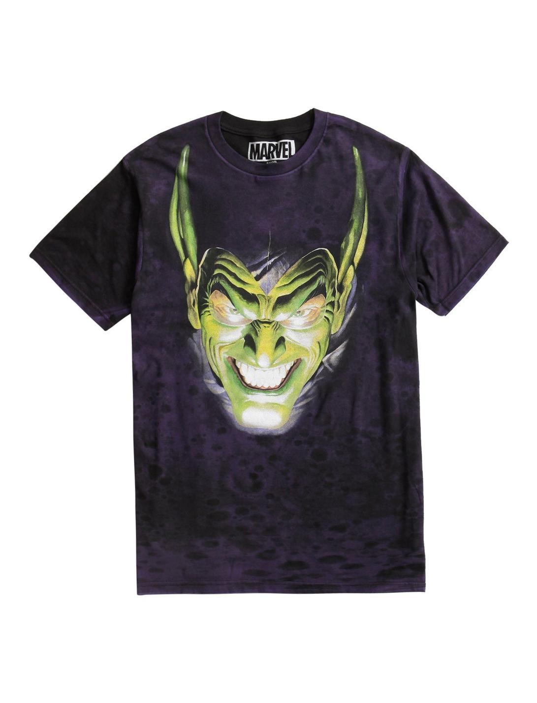 Marvel Green Goblin Alex Ross Art T-Shirt, TIE DYE, hi-res