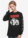 Fullmetal Alchemist Alphonse & Edward Long-Sleeve T-Shirt, BLACK, hi-res