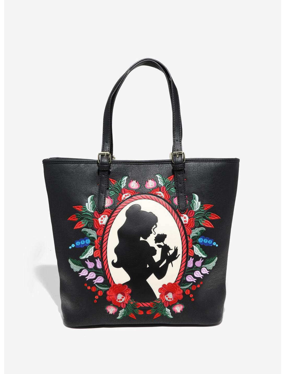 Loungefly Disney Beauty And The Beast Belle Embroidered Tote - BoxLunch Exclusive, , hi-res