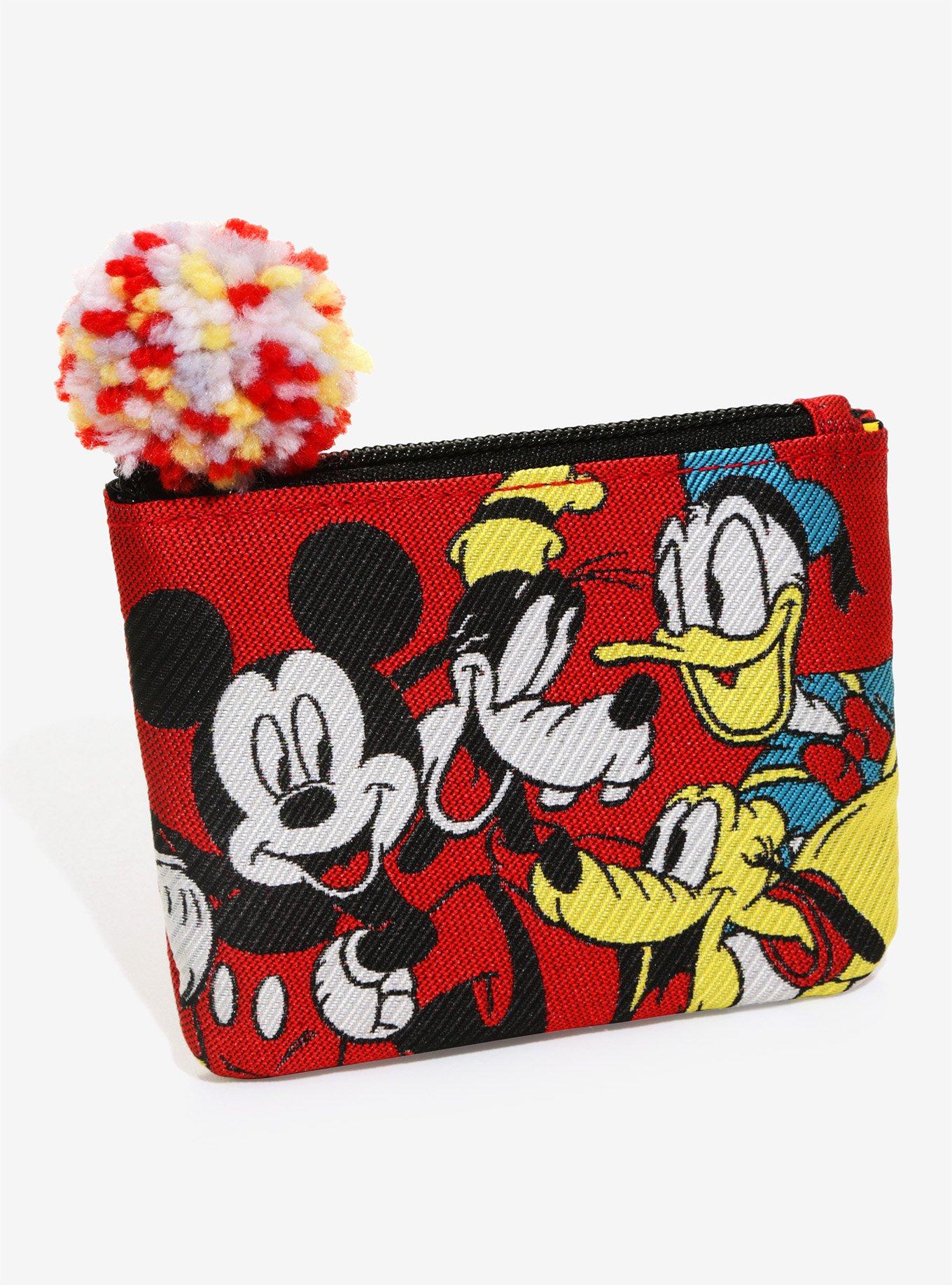 Disney Mickey Mouse & Friends Intarsia Coin Purse - BoxLunch Exclusive, , hi-res