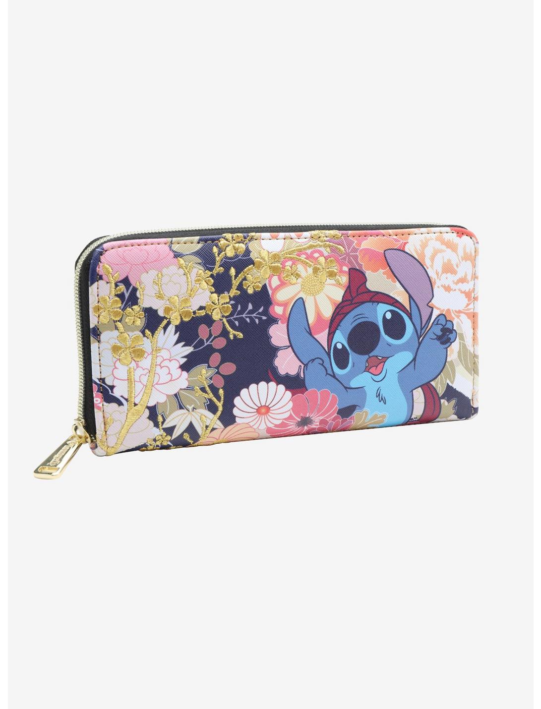 Loungefly Disney Lilo & Stitch Festival Zip Wallet - BoxLunch Exclusive, , hi-res