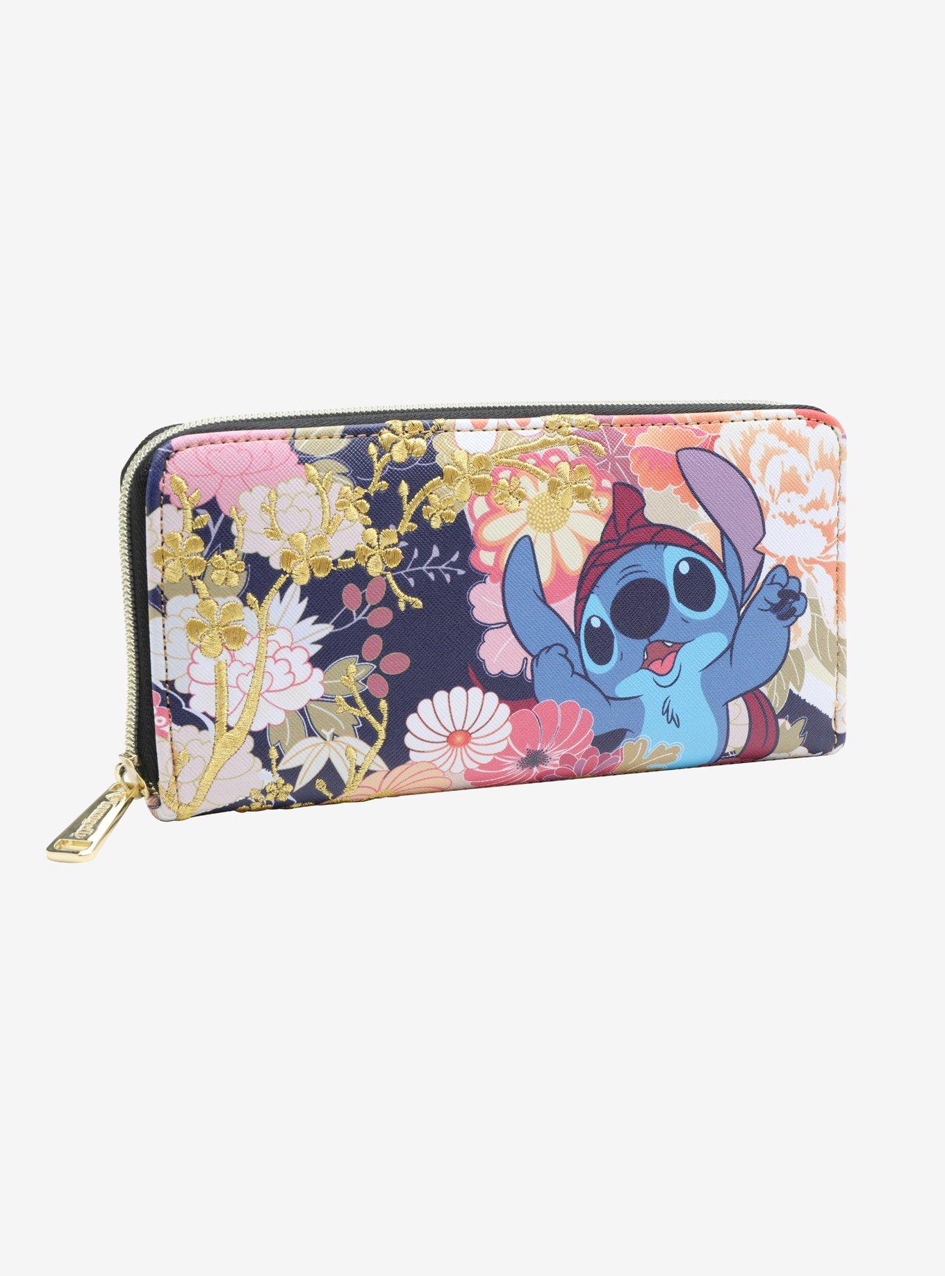 Loungefly Disney Lilo & Stitch Festival Zip Wallet - BoxLunch Exclusive, , hi-res