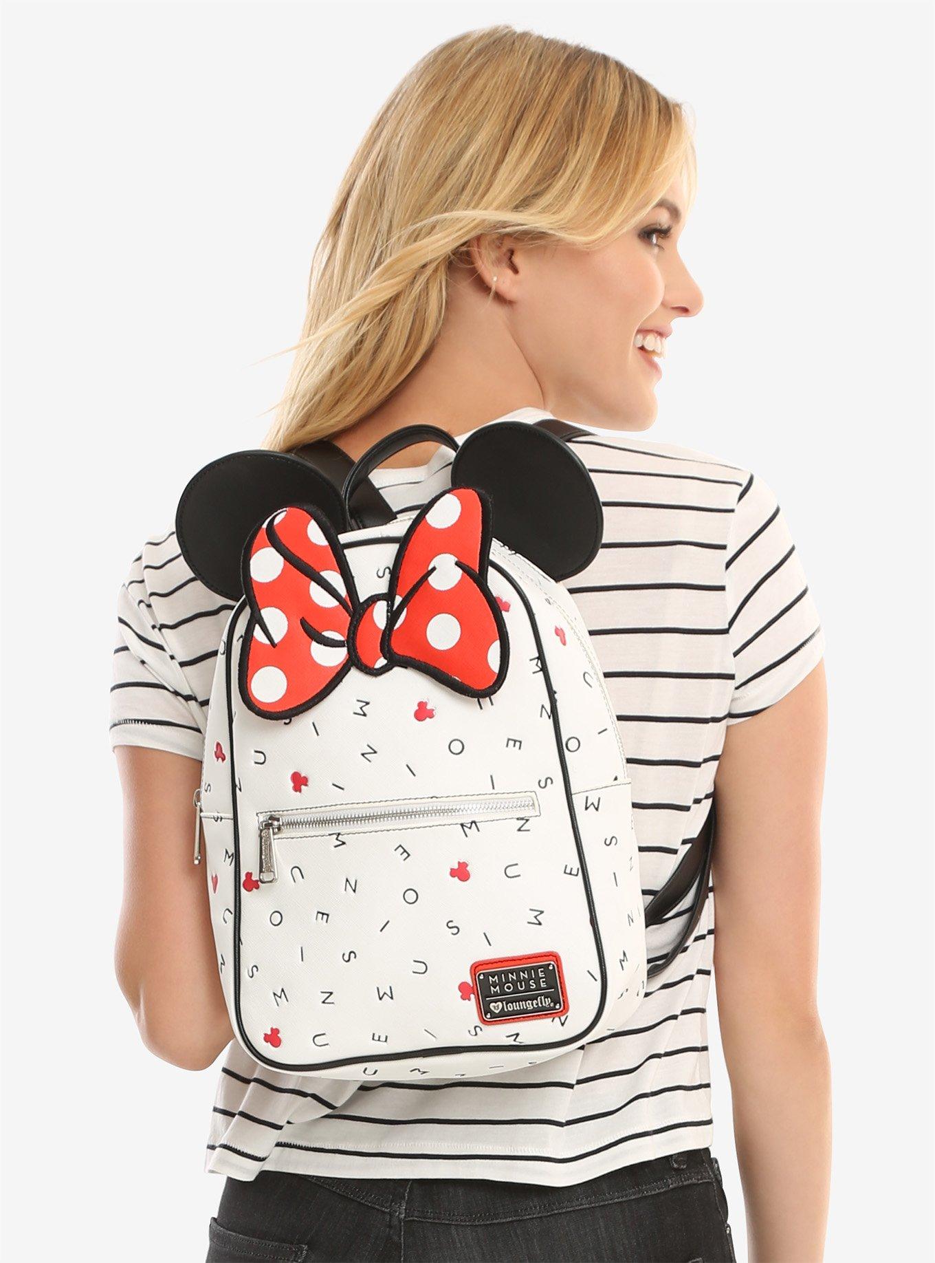 Disney Minnie Mouse Denim Mini Backpack