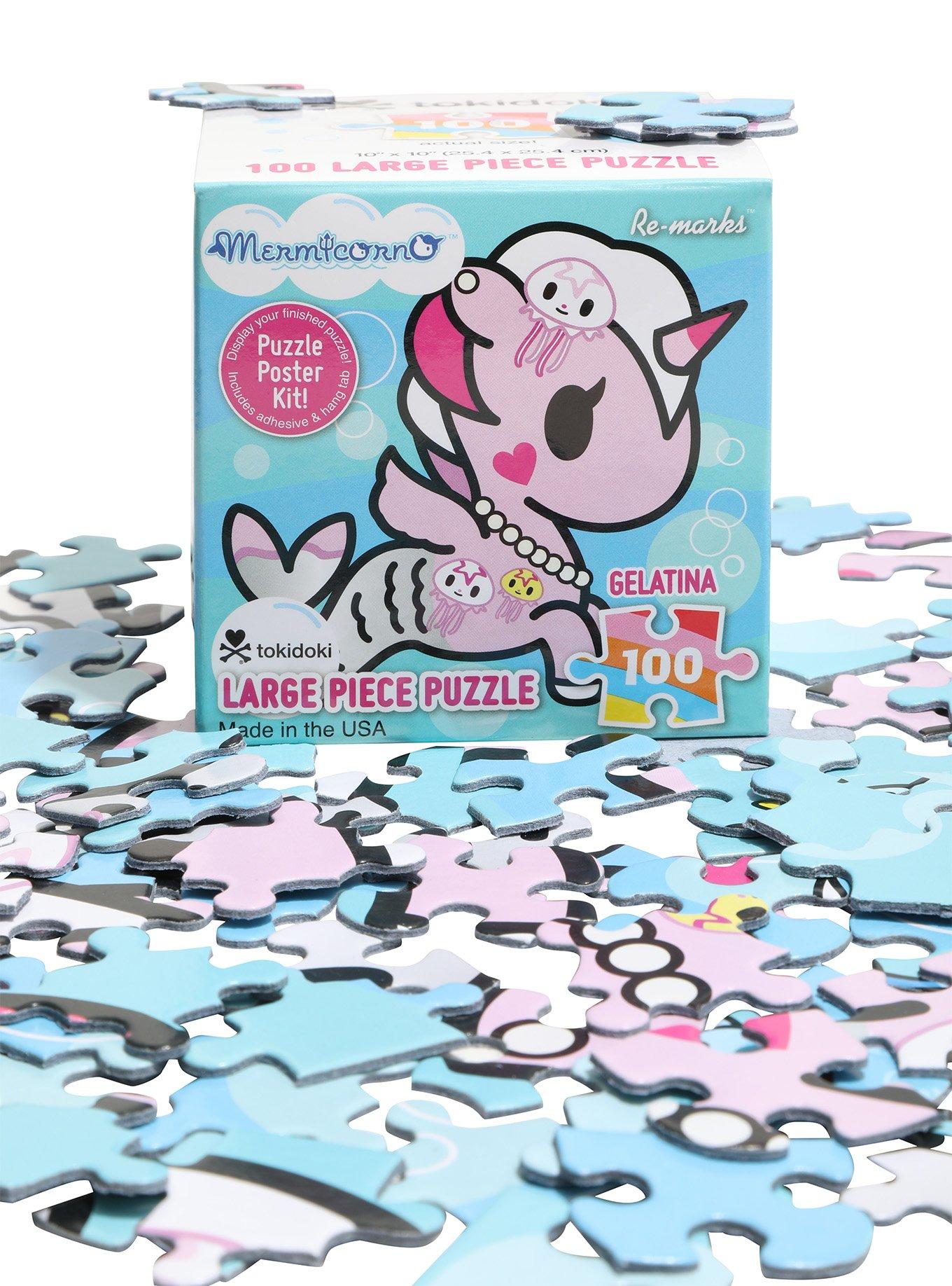 Tokidoki Mermicorno Gelatina Mini Puzzle, , hi-res