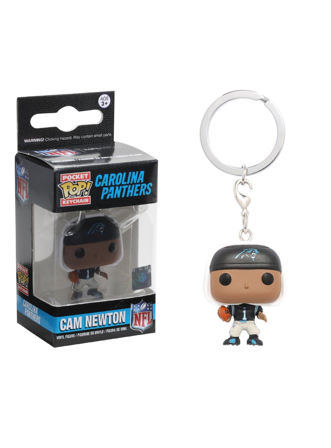 Funko NFL Pocket Pop! Cam Newton Key Chain, , hi-res