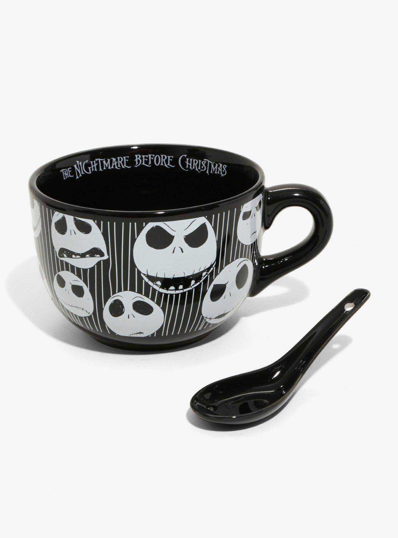 The Nightmare Before Christmas Jack Soup Mug And Spoon, , hi-res