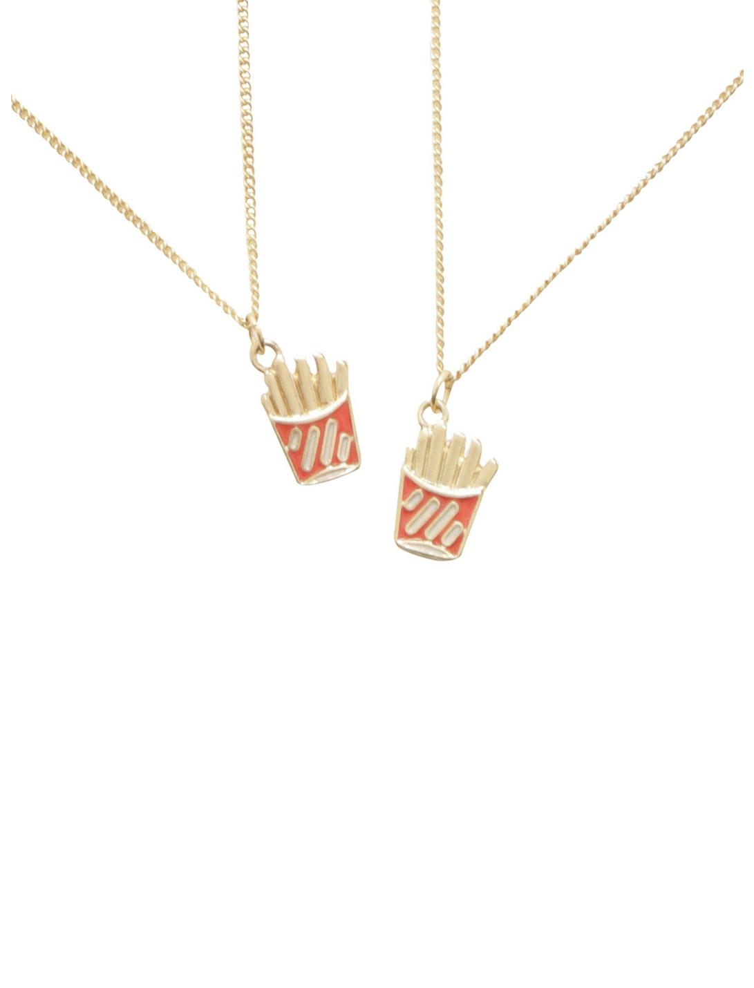 Fries Before Guys Best Friend Necklace Set, , hi-res