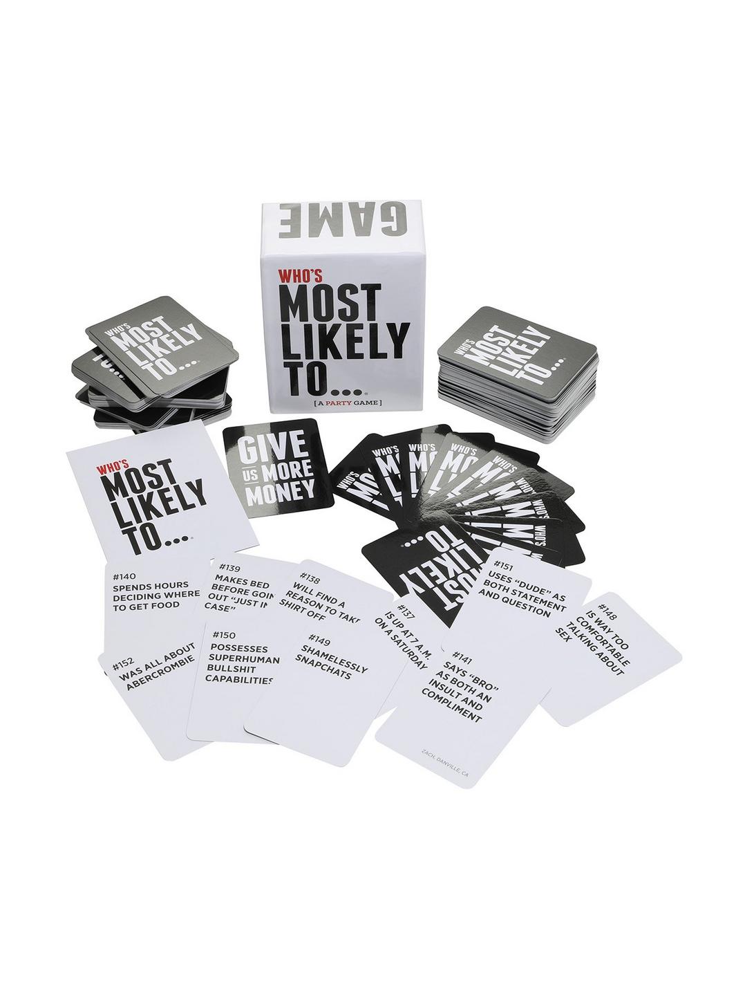 Who's Most Likely To... [A Party Game] Card Game, , hi-res