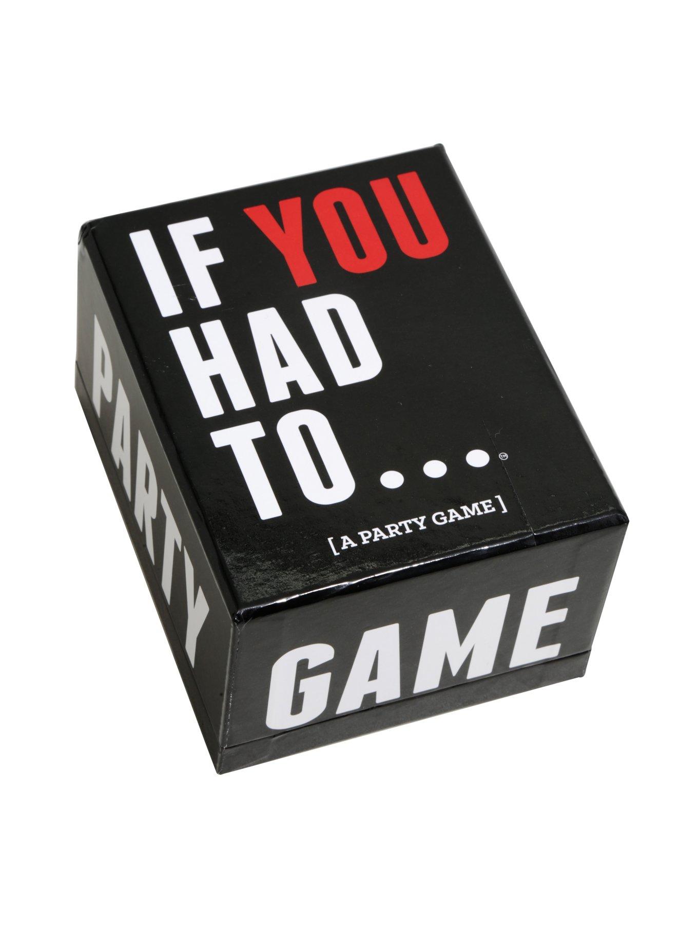 If You Had To Party Game, , hi-res