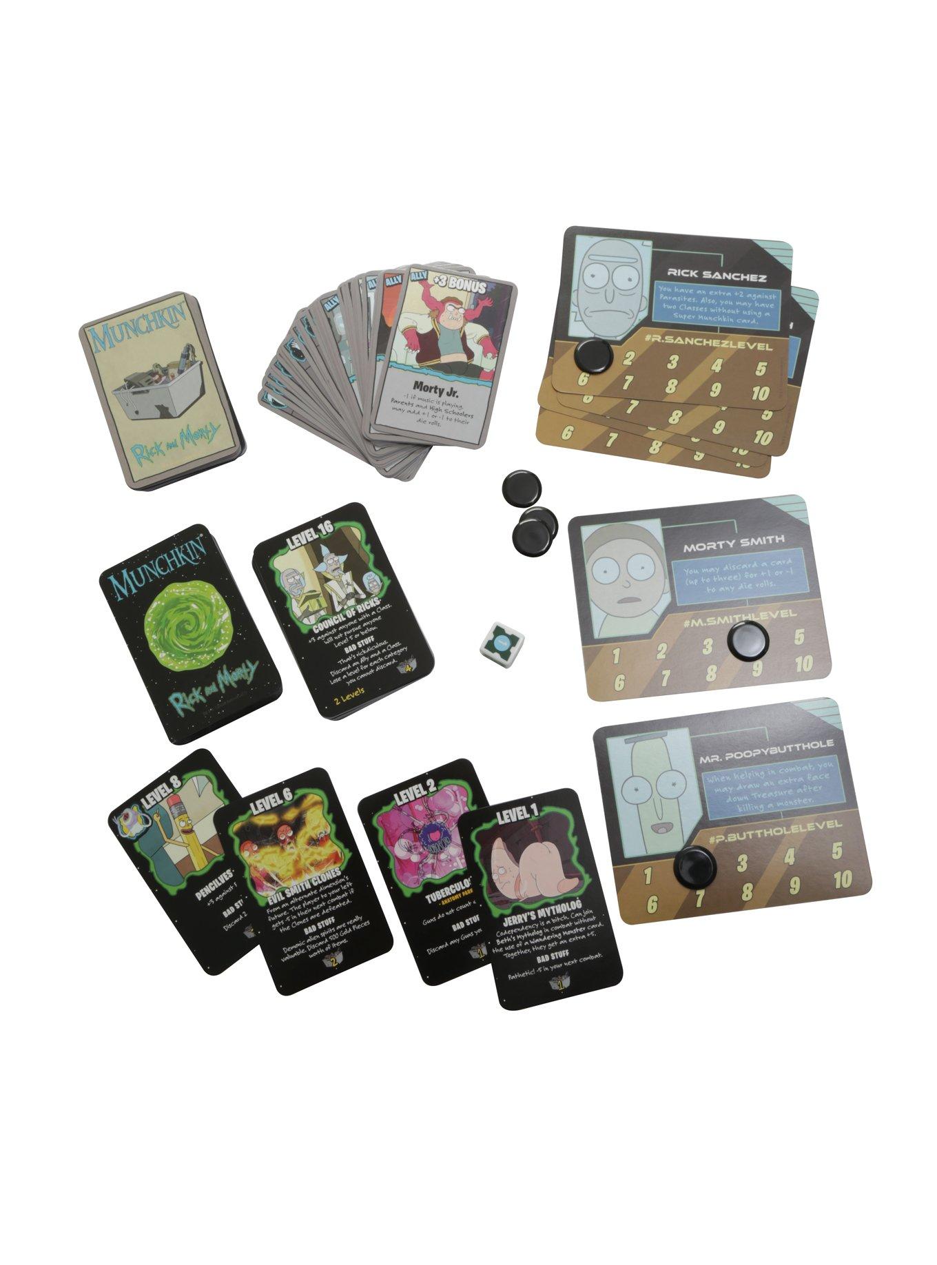 Rick And Morty Munchkin Game, , hi-res