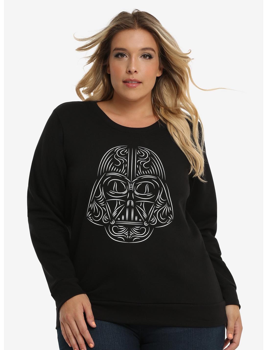 Star Wars Darth Vader Sweatshirt Plus Size, BLACK, hi-res