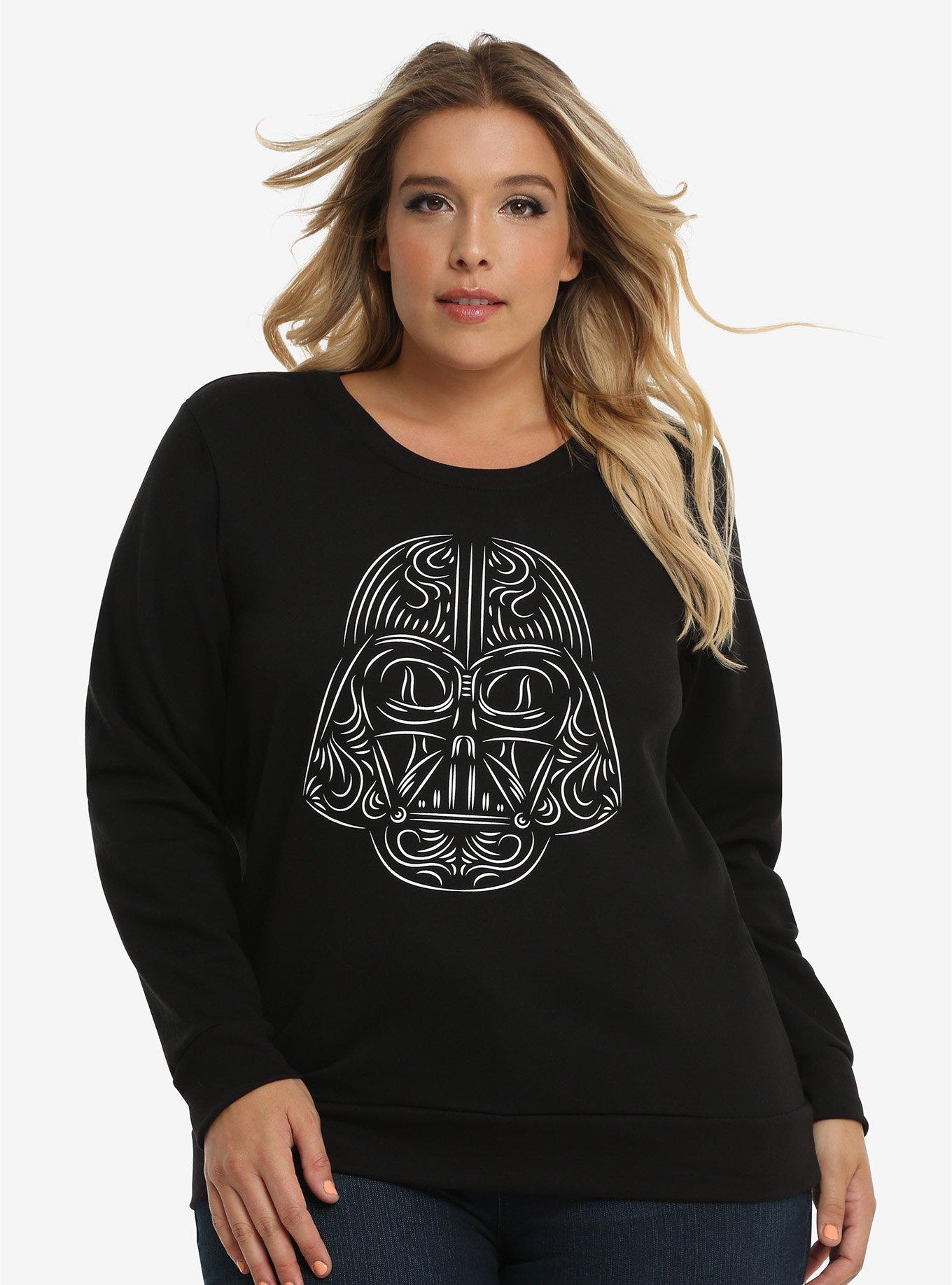 Star Wars Darth Vader Sweatshirt Plus Size, BLACK, hi-res
