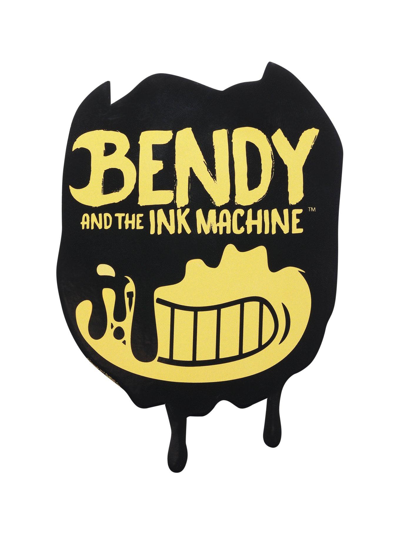 Bendy And The Ink Machine Bendy Ink Logo Sticker, , hi-res