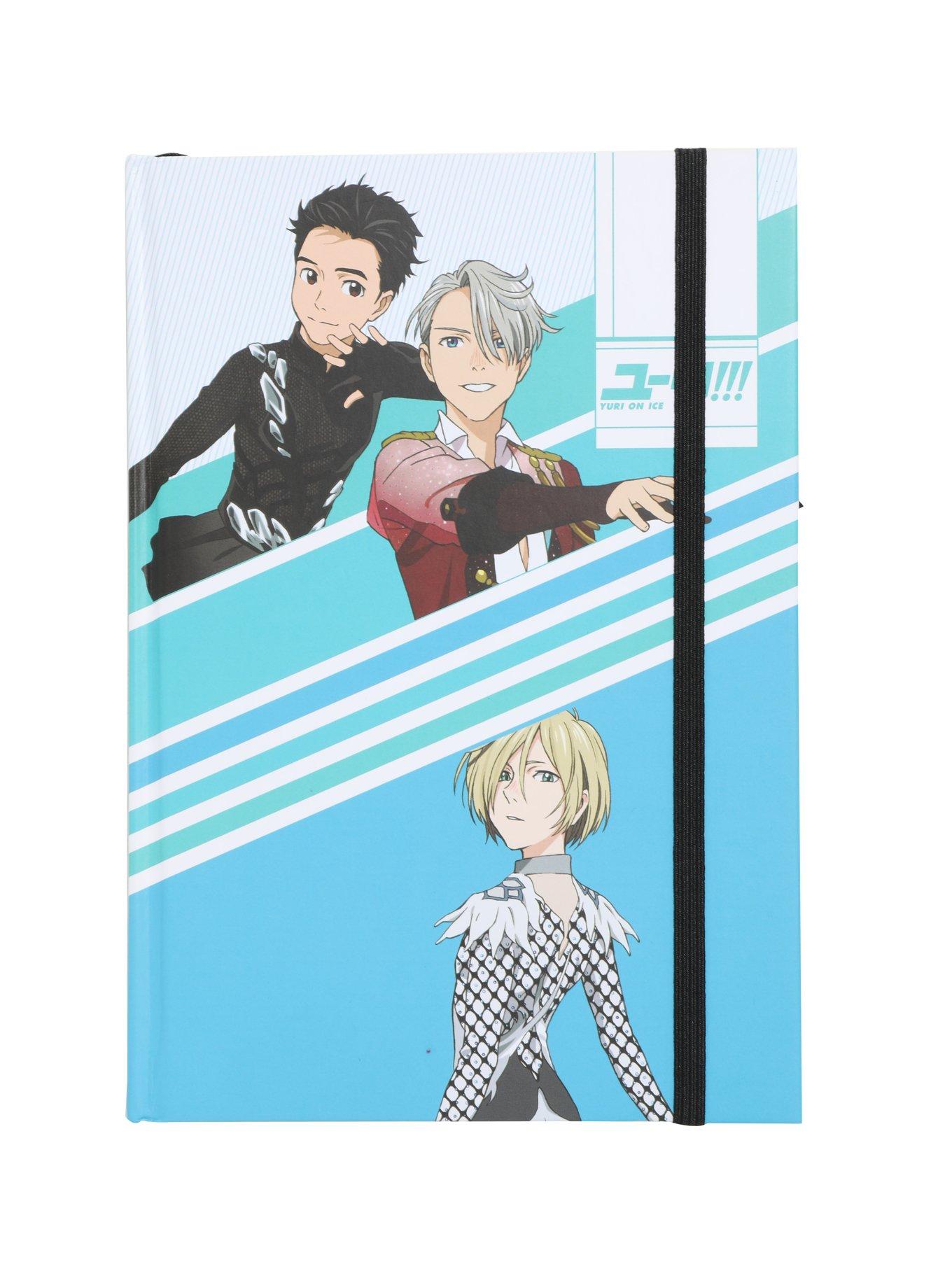 Yuri!!! On Ice Yuri Victor Stripe Skating Journal, , hi-res