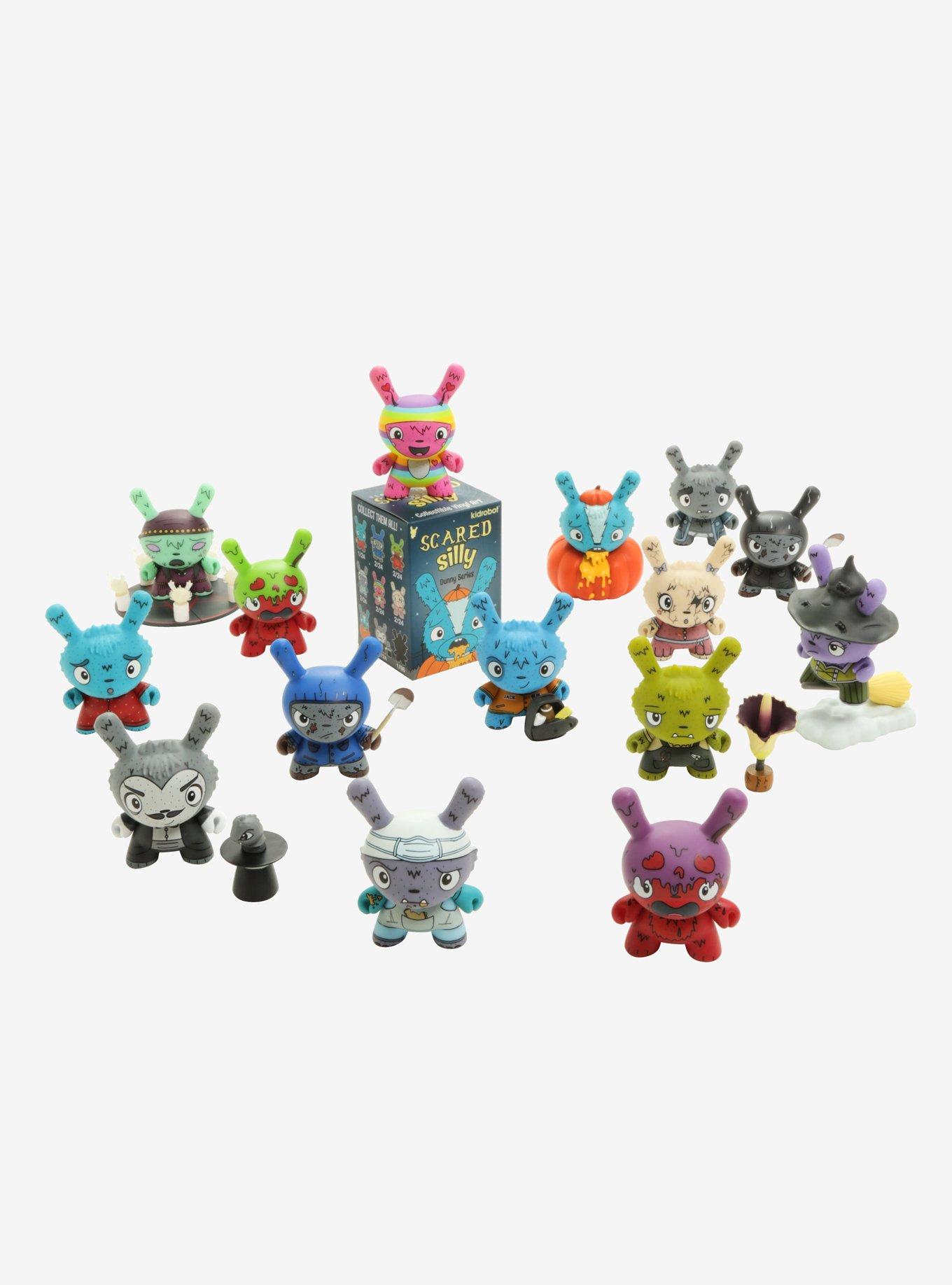 Kidrobot X The Bots Scared Silly Dunny Blind Box Vinyl Figure