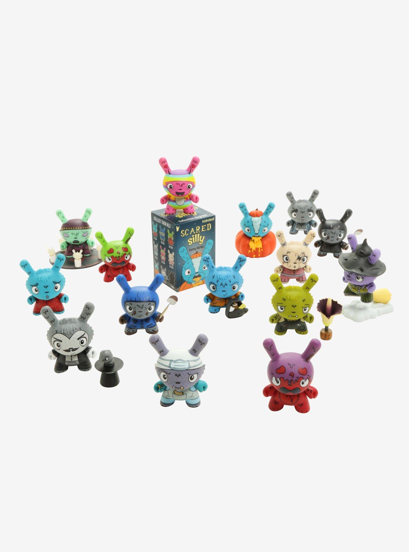 Kidrobot X The Bots Scared Silly Dunny Blind Box Vinyl Figure, , hi-res