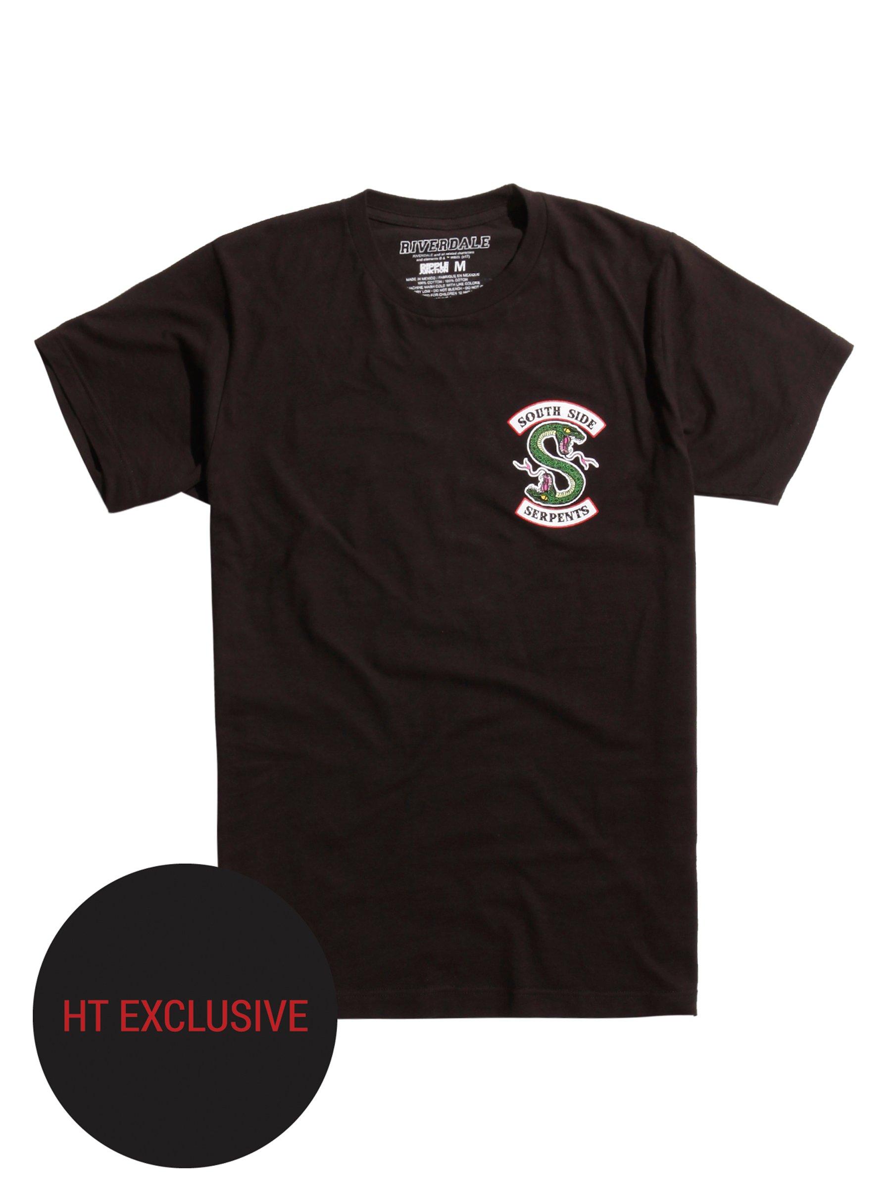 Riverdale Southside Serpents T-Shirt Hot Topic Exclusive, BLACK, hi-res