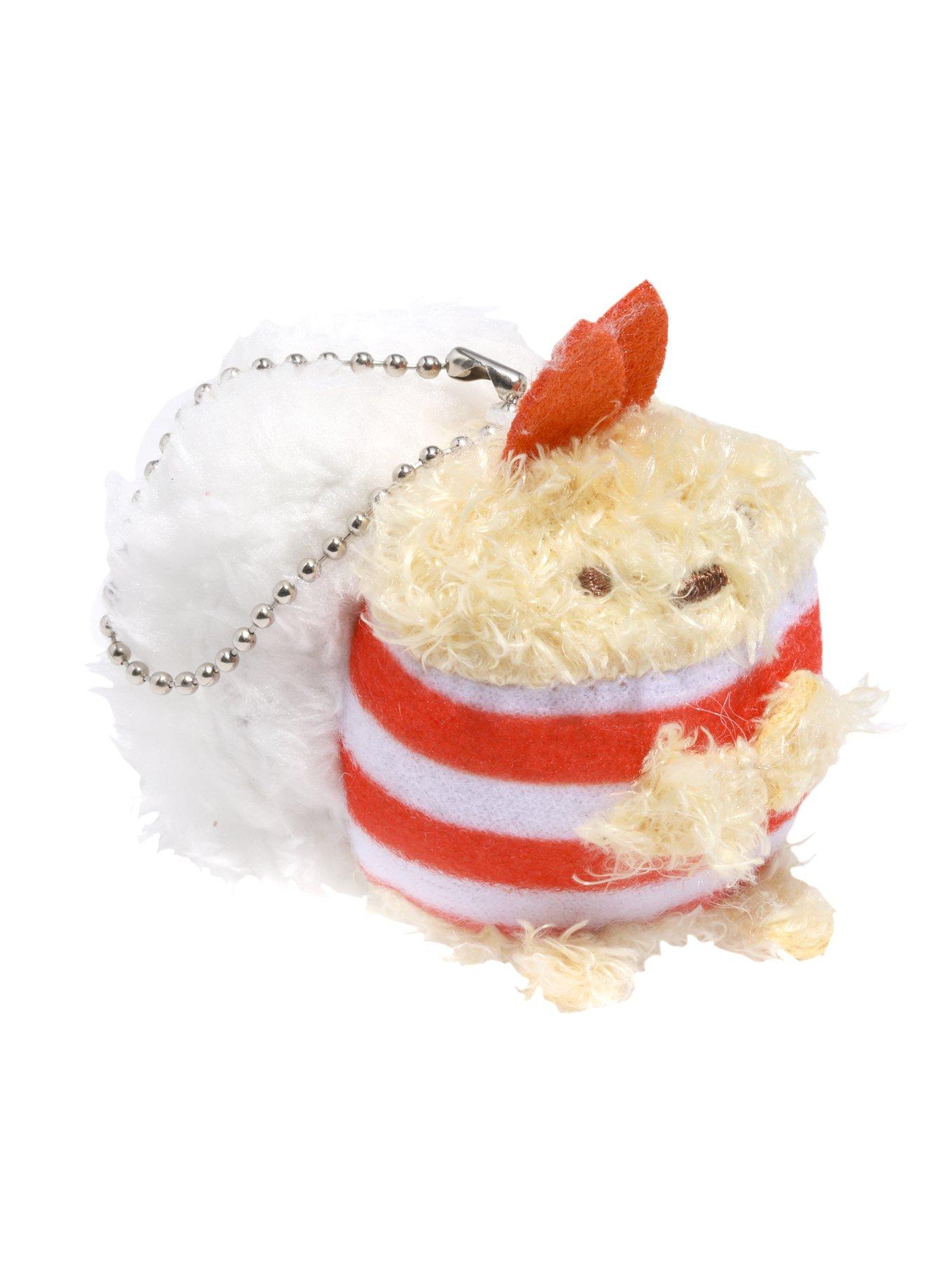 San-X Sumikko Gurashi Ebi Furai No Shippo (Fried Tail Of Shrimp) Sushi Mini  Plush