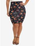 Star Wars Floral Rebellion Skirt Plus Size, MULTI, hi-res