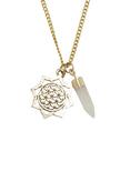 Gold Flower Of Life Passion Necklace, , hi-res