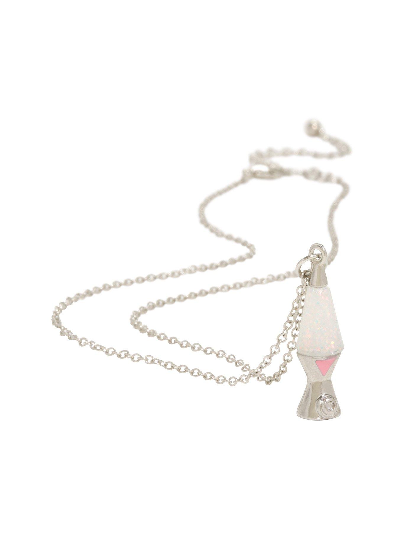 Blackheart Lava Lamp Pendant Necklace Hot Topic