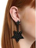 Front And Back Star Earrings, , hi-res