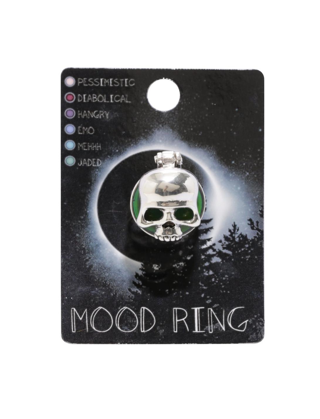 Hinged Skull Mood Ring, , hi-res