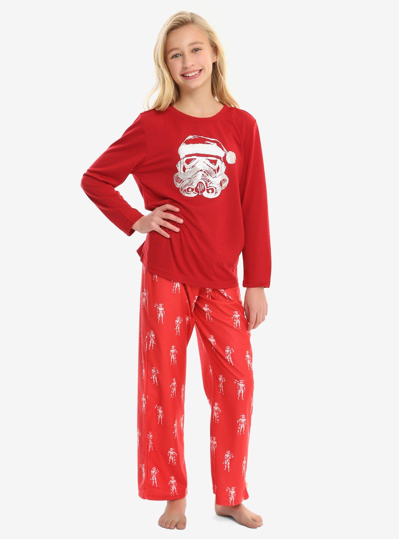 Munki Munki Star Wars Stormtrooper Youth Sleep Set, RED, hi-res