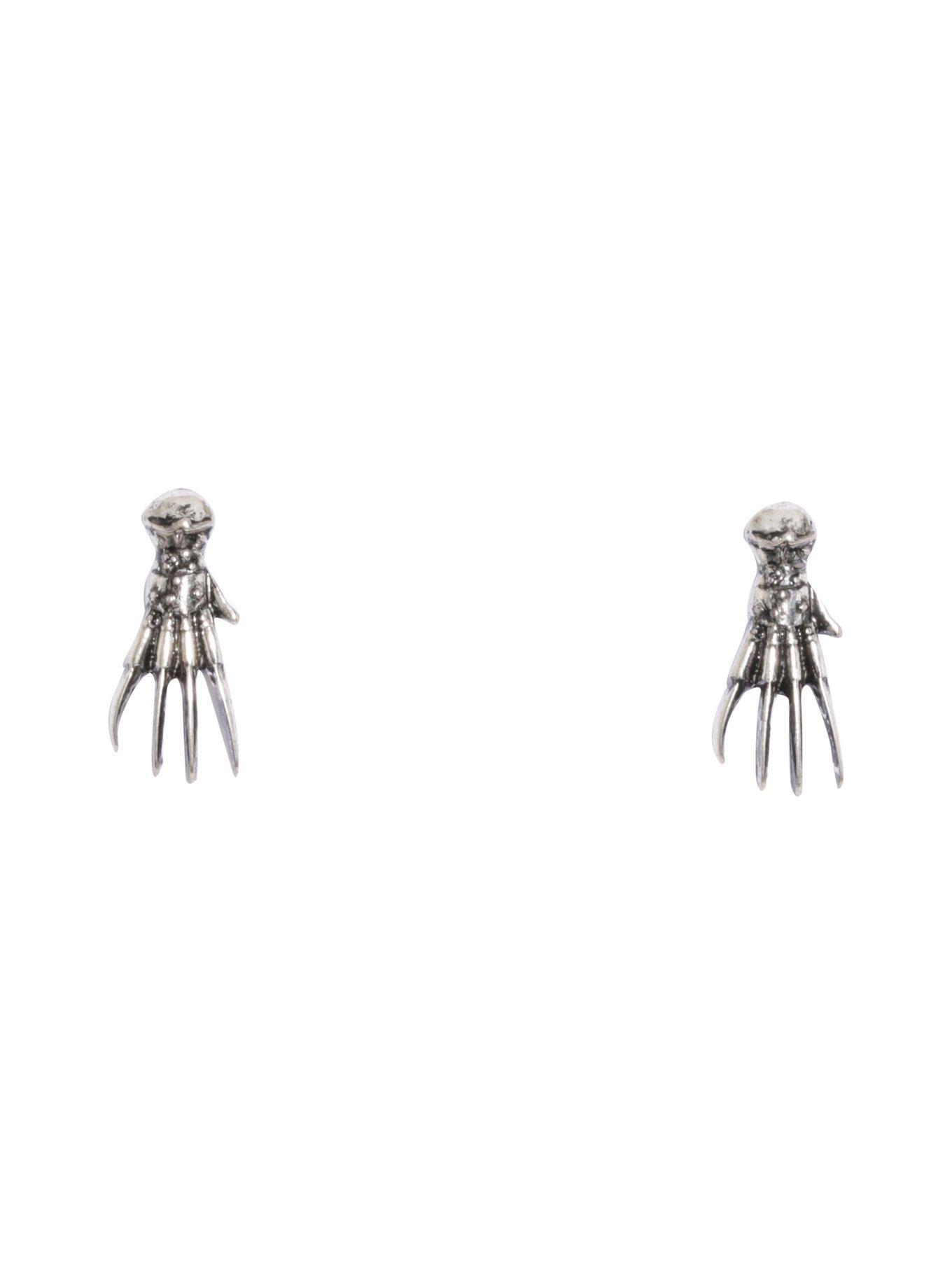 A Nightmare On Elm Street Freddy Claw Stud Earrings, , hi-res