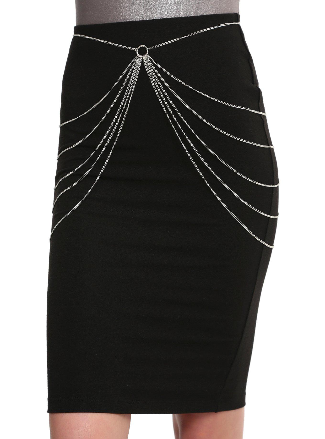 Blackheart O-Ring Hip Chain, , hi-res