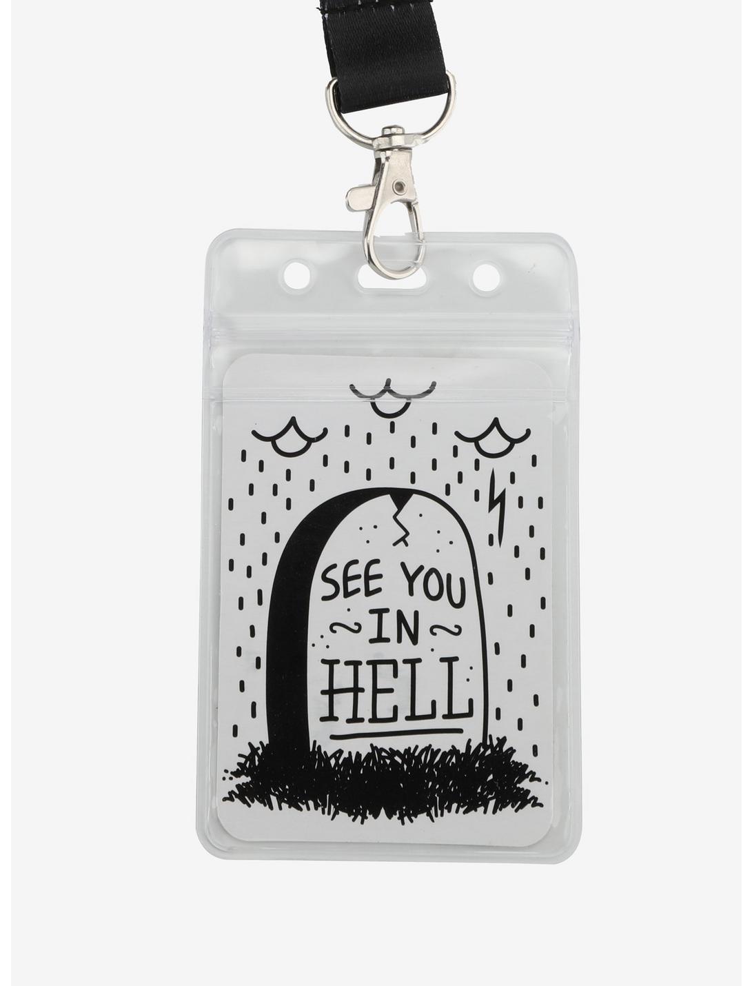 See You In Hell Lanyard, , hi-res