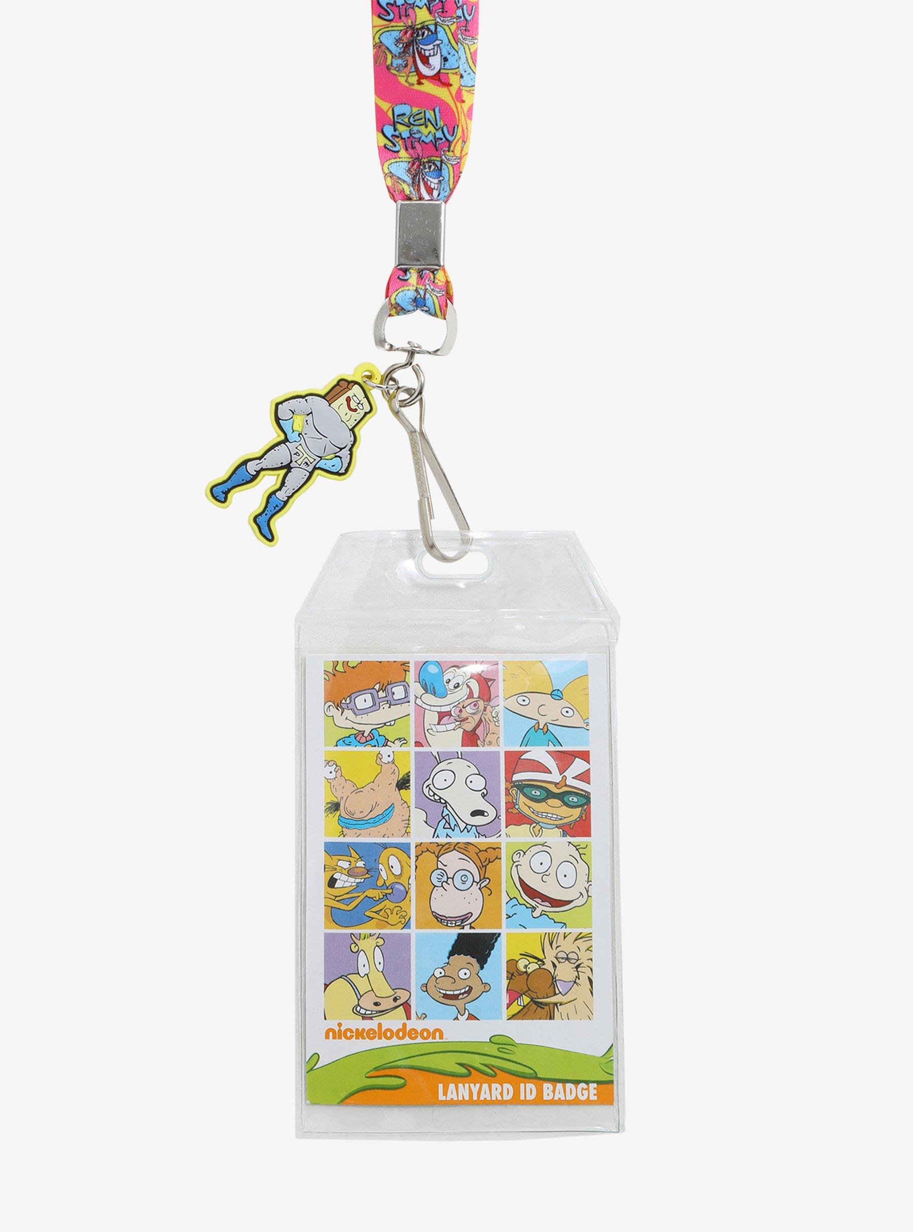The Ren & Stimpy Show Character Logo Lanyard, , hi-res