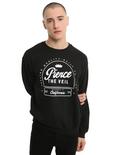 Pierce The Veil Quality Logo Sweatshirt, BLACK, hi-res