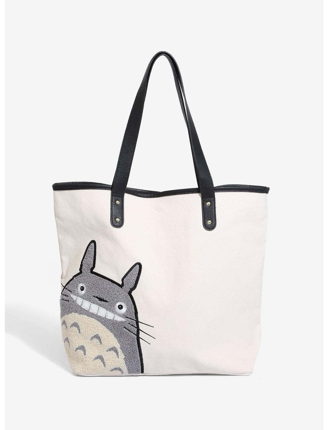 Loungefly Studio Ghibli My Neighbor Totoro Canvas Tote - BoxLunch Exclusive, , hi-res