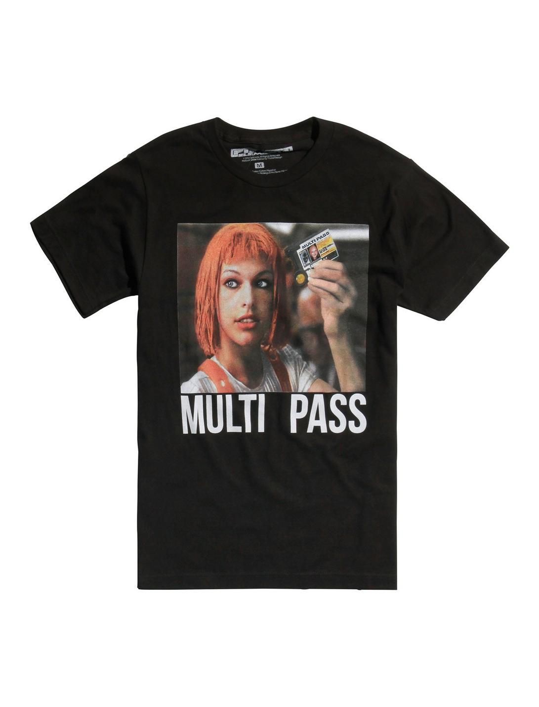 The Fifth Element Multi Pass T-Shirt, BLACK, hi-res