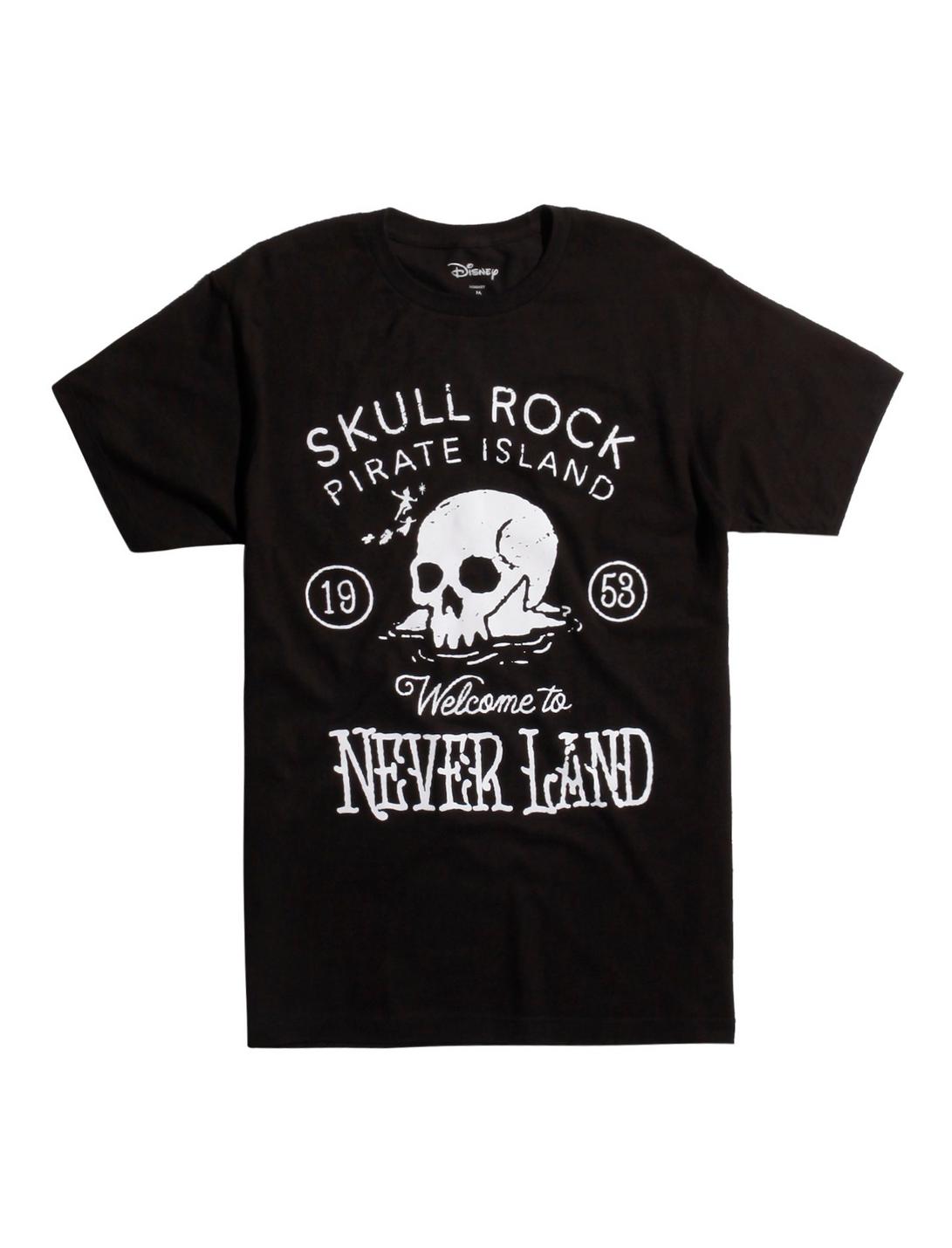 Disney Peter Pan Pirate Island Skull Rock T-Shirt, BLACK, hi-res