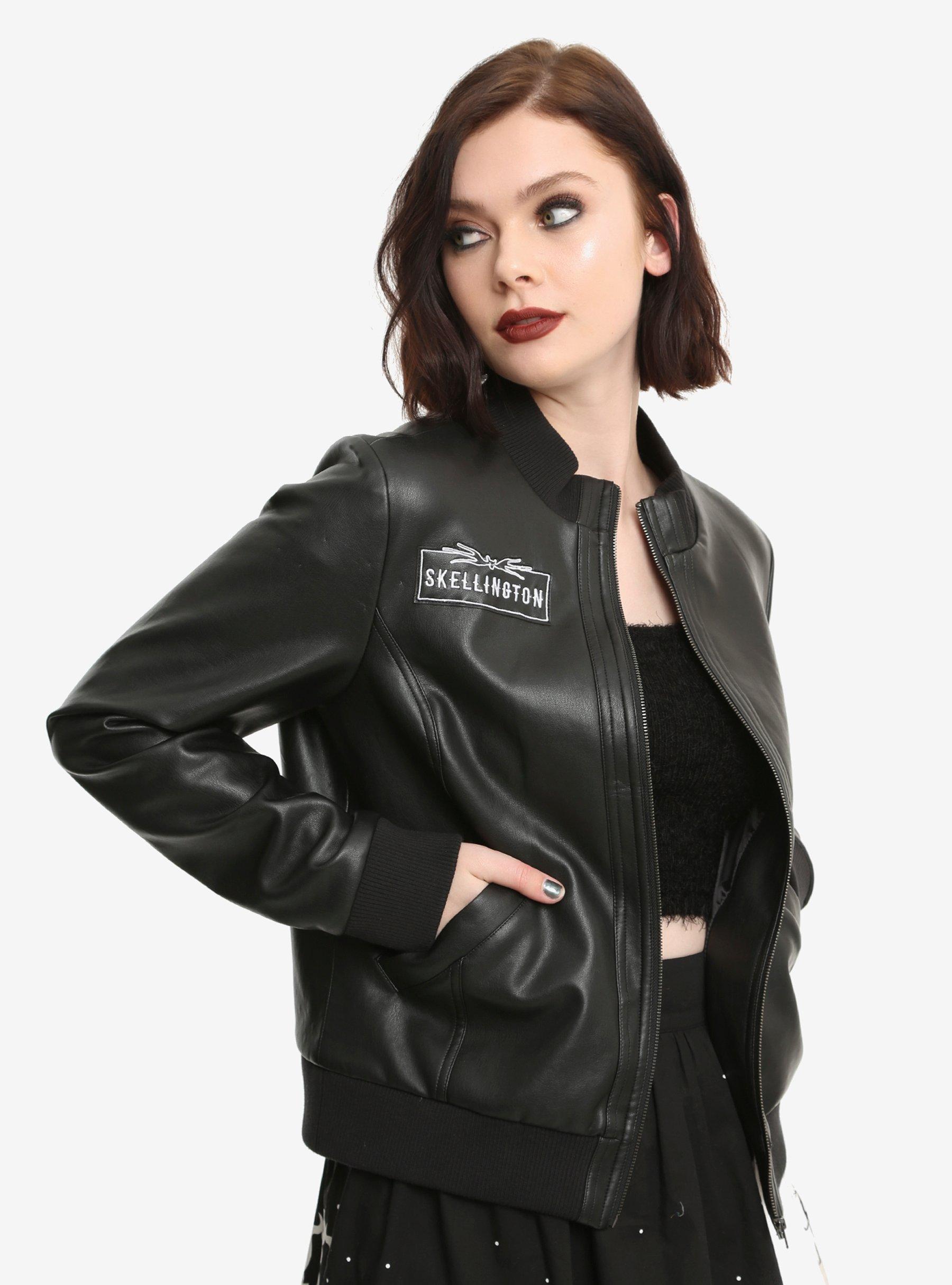 Hot topic outlet faux leather jacket