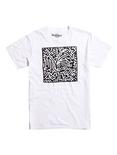 Lemony Snicket A Series Of Unfortunate Events Eye Maze T-Shirt, WHITE, hi-res