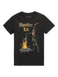 Dark Souls Bonfire Lit T-Shirt, BLACK, hi-res