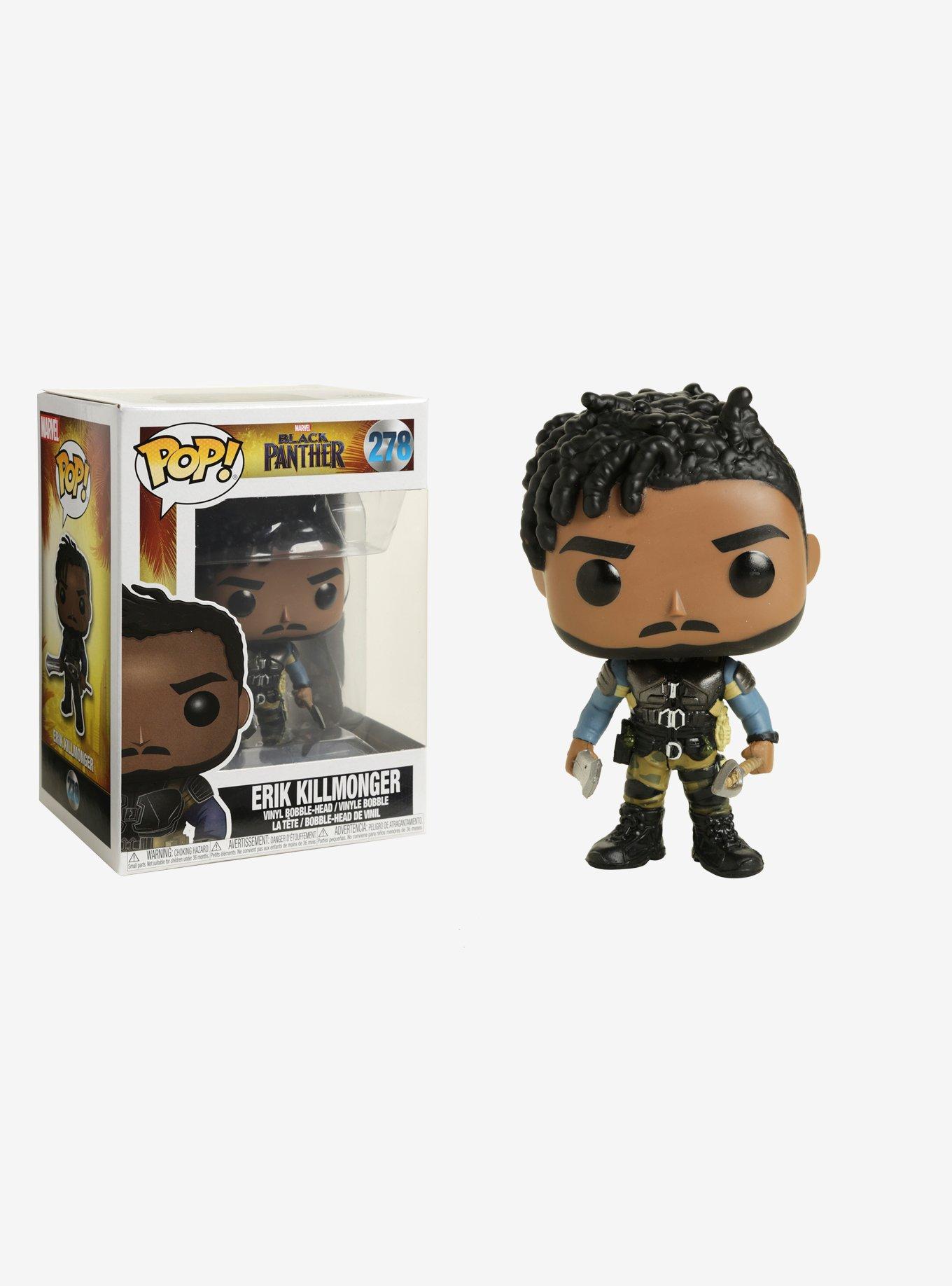 Funko Pop! Marvel Black Panther Erik Killmonger Vinyl Bobble-Head, , hi-res