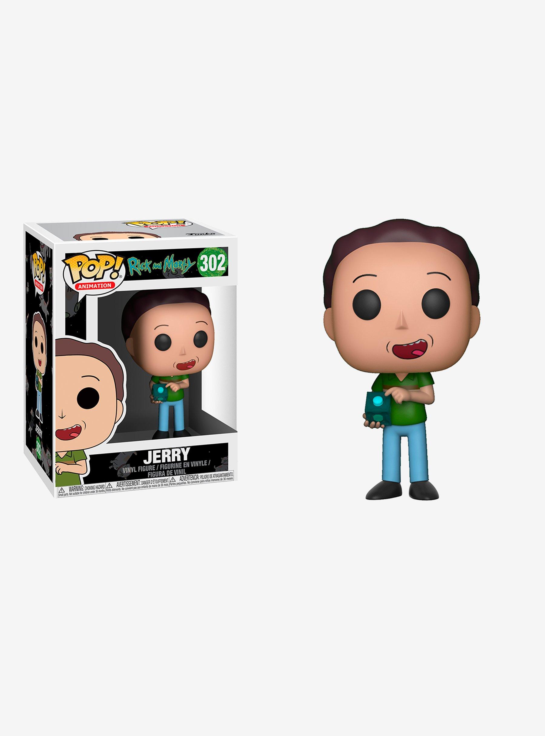 Funko Pop! Rick And Morty Jerry Vinyl Figure, , hi-res